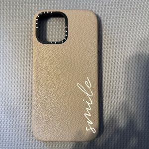 Casetify iPhone 13 Pro Max Leather Case MagSafe